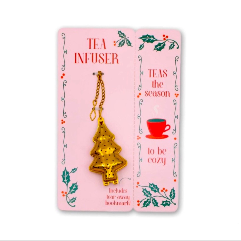 NEW Target Bullseye Playground Tree Tea Infuser w/ bookmark